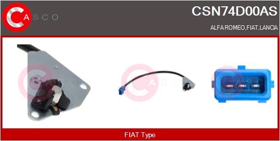 SENZOR POZITIE AX CU CAME CASCO CSN74D00AS