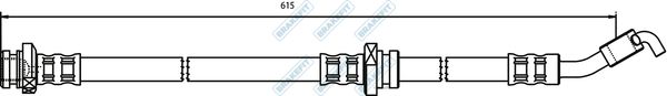 APEC Brake Hose BHO4200