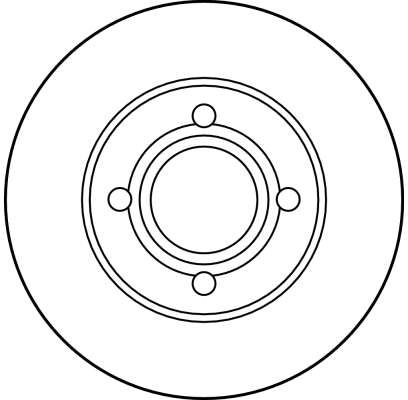 TRW DF1530 Brake Disc