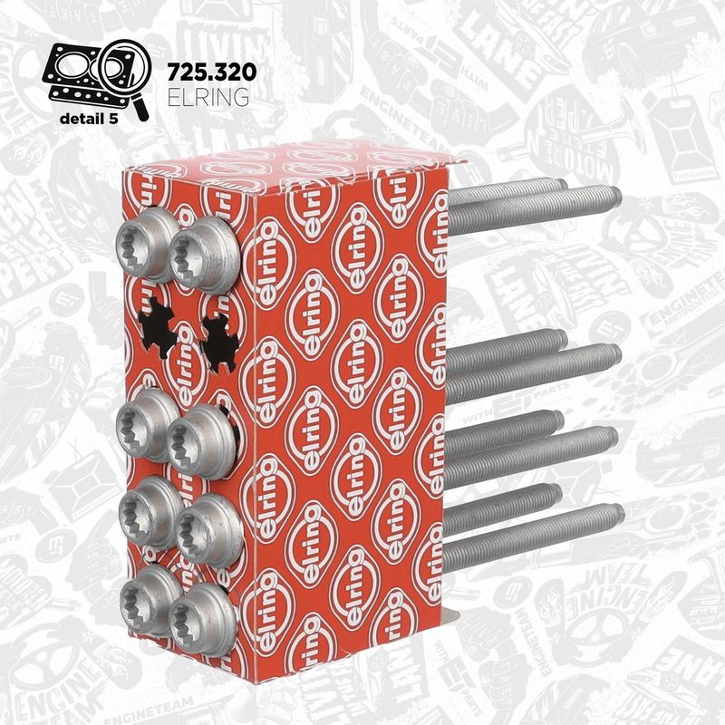 ET ENGINETEAM TS0048BT Gasket Kit, cylinder head