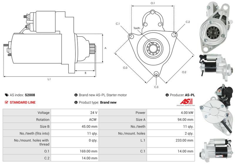 AS-PL S2008 Starter