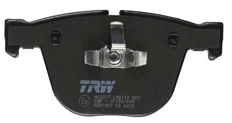 TRW GDB1857 Brake Pad Set, disc brake