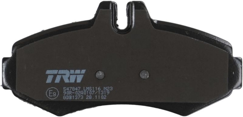 TRW GDB1373 Brake Pad Set, disc brake