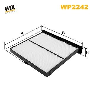 Wix Filters Filter, cabin air WP2242