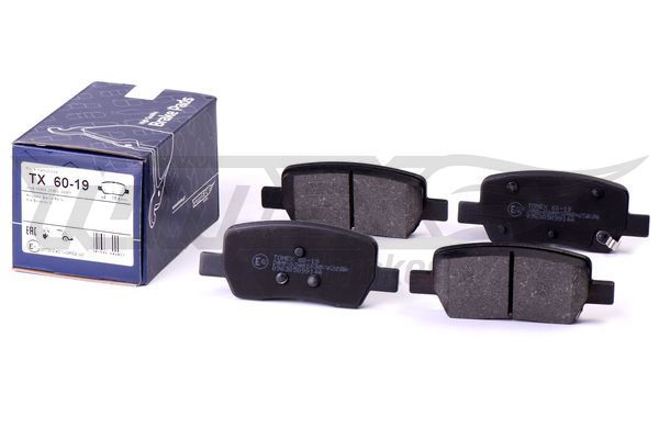 TOMEX Brakes TX 60-19 Brake Pad Set, disc brake