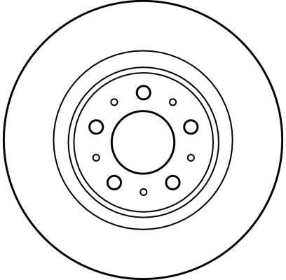 TRW DF4233 Brake Disc