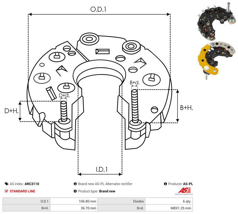 Seadistaja, generaator, AS-PL ARC3110