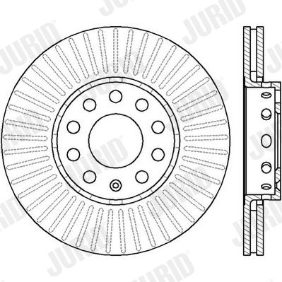 JURID 561548JC Brake Disc