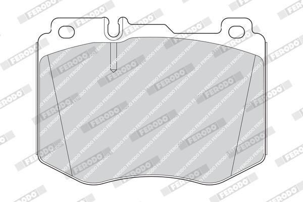 FERODO FDB4608 Brake Pad Set, disc brake