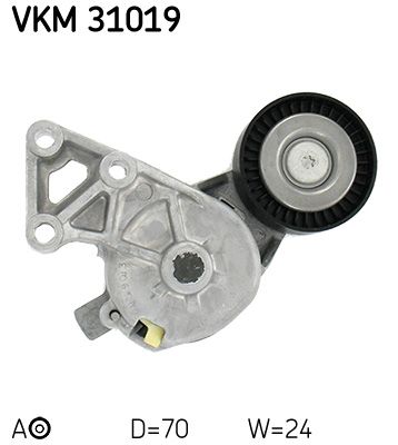 kladka napínací VW VKM31019