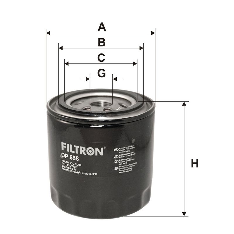 Oliefilter past: AIXAM COUPE, CROSSOVER  JEEP CHEROKEE, CJ5 - CJ8, WRANGLER I  RENAULT TRAFIC 0.5-4.2 01.83-