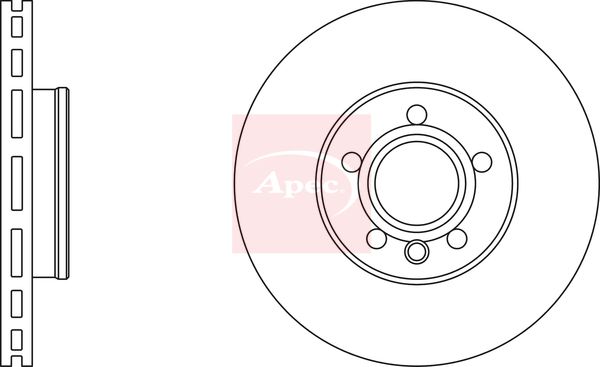 APEC Brake Disc DSK2166