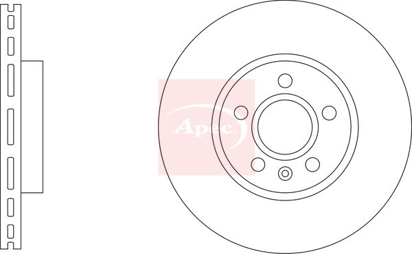 APEC Brake Disc DSK3363