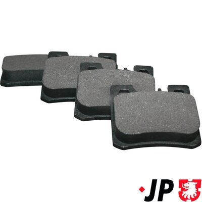 JP GROUP 1363700410 Комплект гальмівних накладок, дискове гальмо