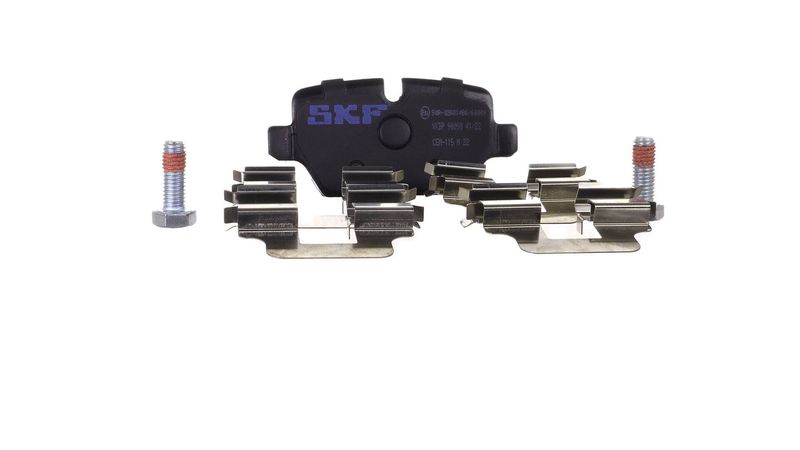 SKF VKBP90090 Комплект гальмівних накладок, дискове гальмо