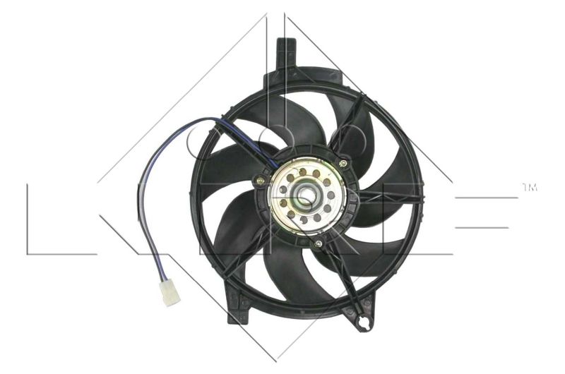 NRF ventilátor, motorhűtés 47445