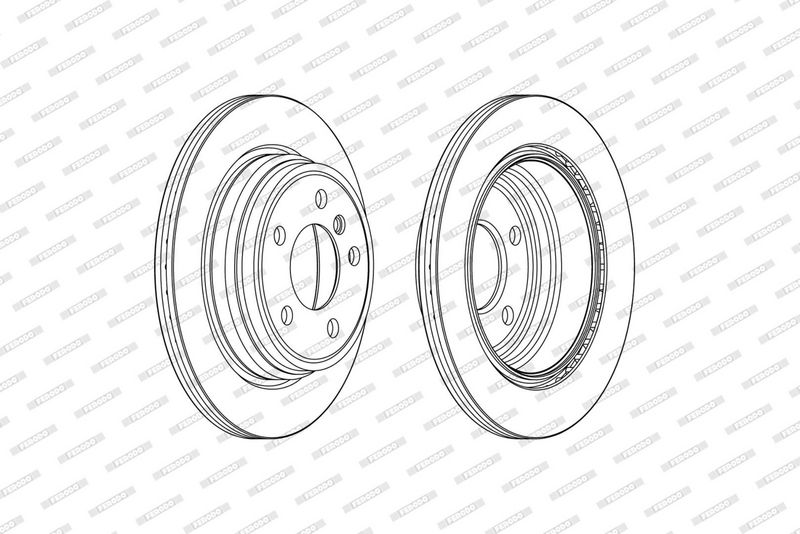 FERODO DDF2313C Brake Disc