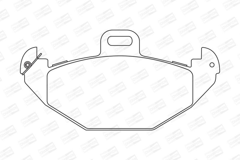 CHAMPION Plaquettes de frein à disque 571963CH