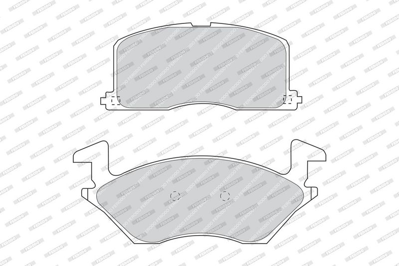 FERODO Plaquettes de frein à disque FDB943