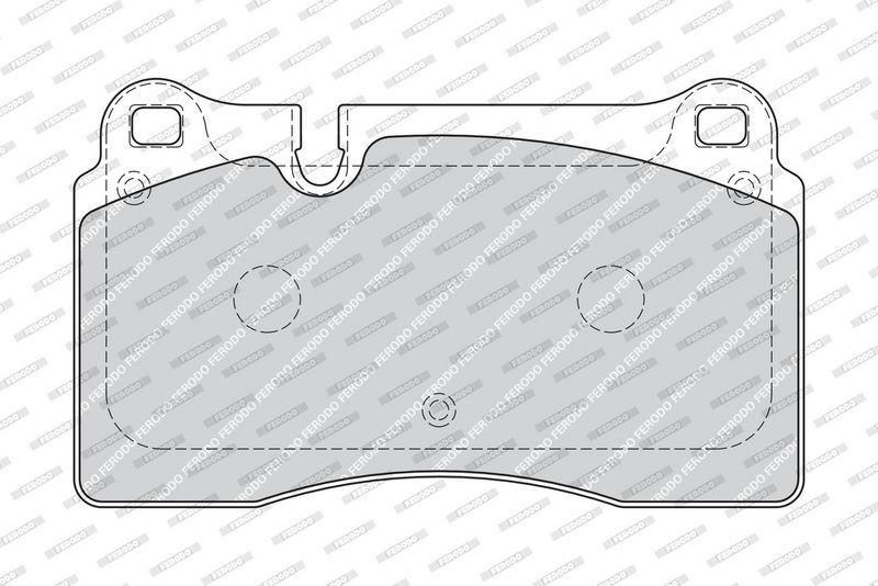 FERODO Plaquettes de frein à disque FDB1877