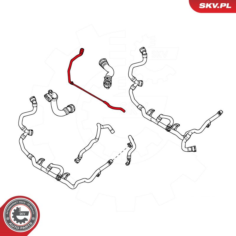 Õhutusvoolik, paisupaak, ESEN SKV 96SKV062