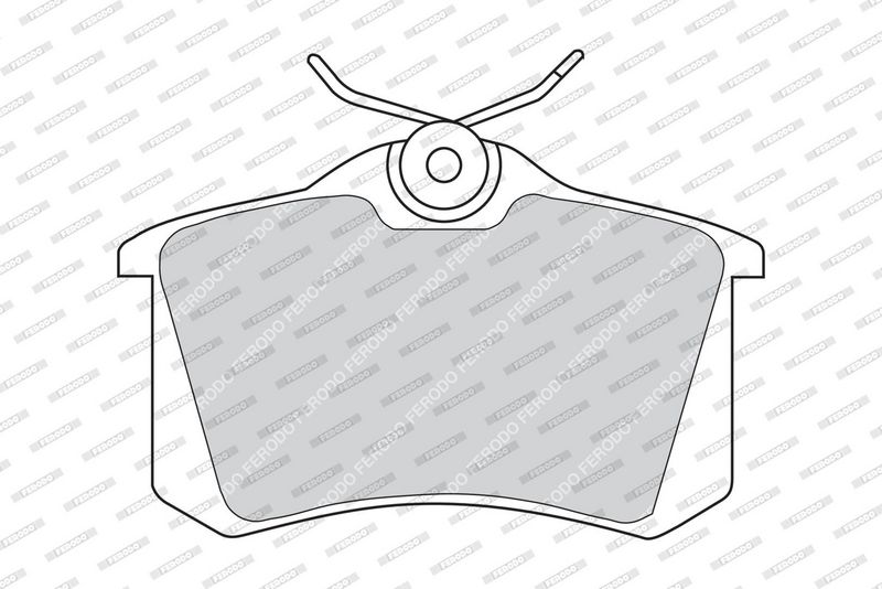 FERODO Plaquettes de frein à disque FDB541