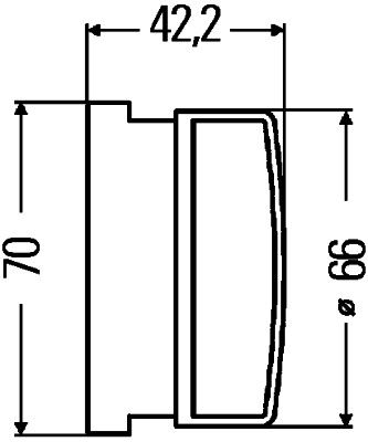 Відбивач, Hella 8RA009001-031