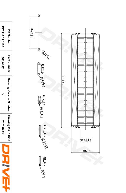 Filtru ulei DP1110.11.0187 Dr!ve+