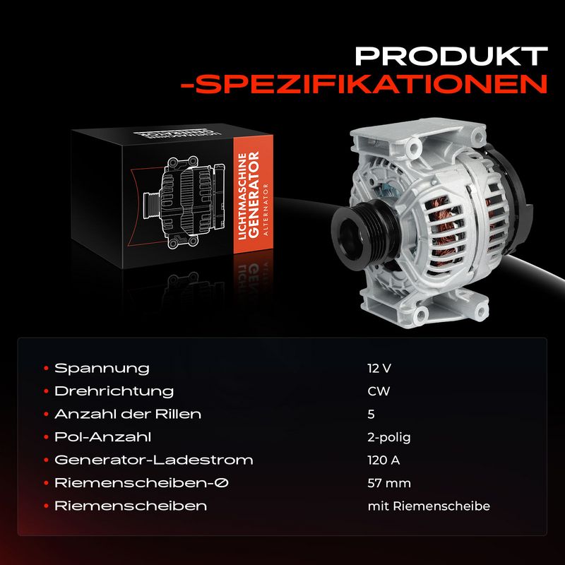 Frankberg 5481FB0032083 Alternator