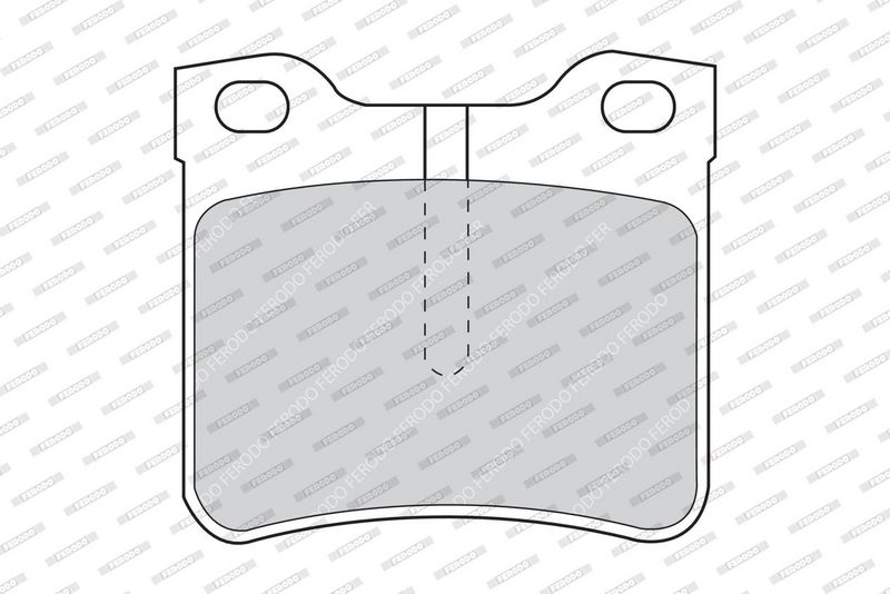FERODO Plaquettes de frein à disque FVR1044