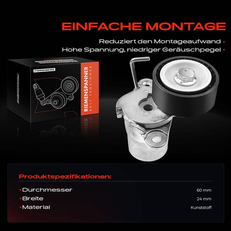 Frankberg 5481FB0005988 Belt Tensioner, V-ribbed belt