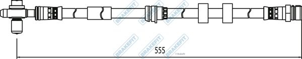 APEC Brake Hose BHO4235
