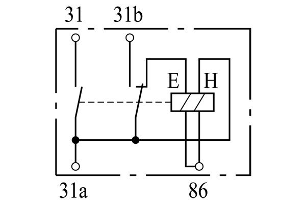 BOSCH 0 333 301 007 Battery Relay