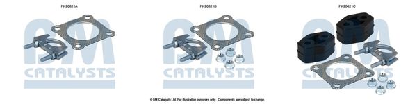 BM CATALYSTS szerelőkészlet, katalizátor FK90821