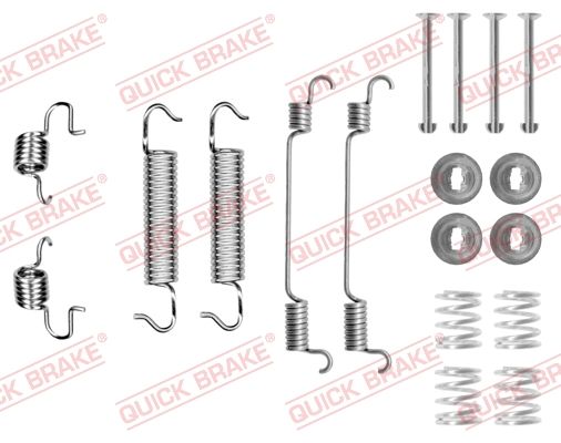 QUICK BRAKE tartozékkészlet, fékpofa 105-0780