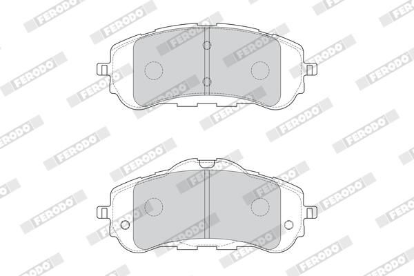 FERODO FDB4764 Brake Pad Set, disc brake