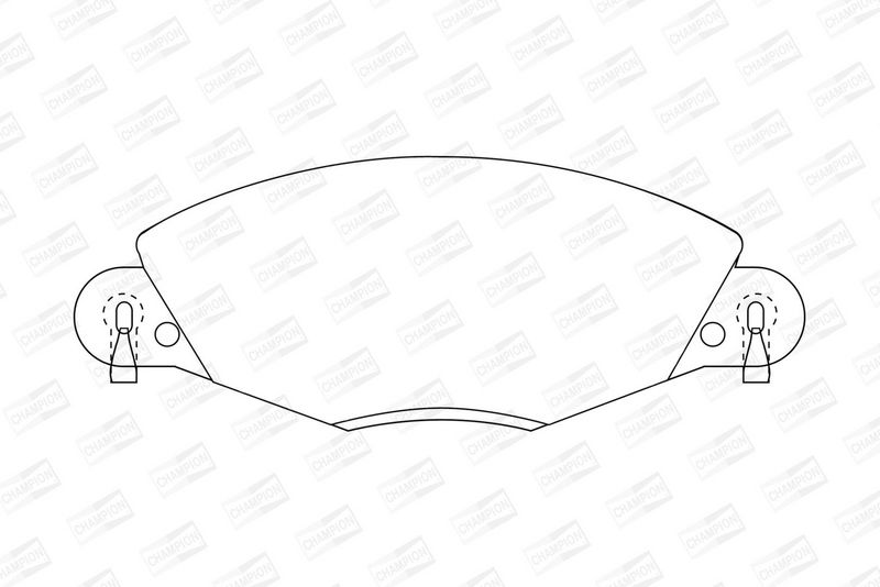 CHAMPION Plaquettes de frein à disque 573029CH