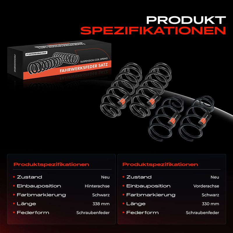 Frankberg 5481FB0065371 Suspension Spring