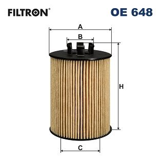 FILTRON olajszűrő OE 648