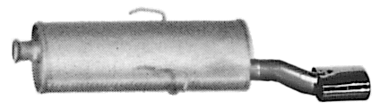 Silenciador posterior