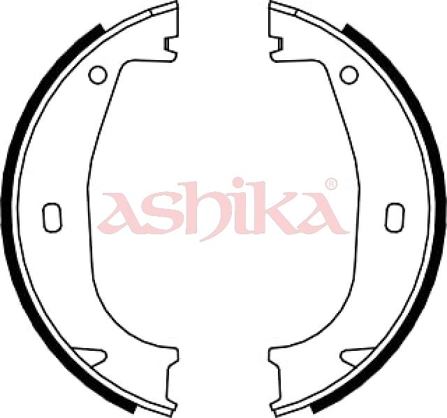 комплект спирачна челюст ASHIKA