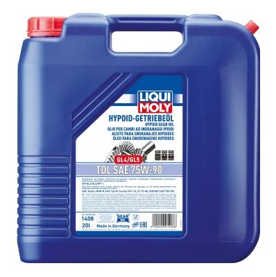 Liqui Moly HYPOID GEAR OIL (GL4/5) TDL 75W-90 20L - 1408