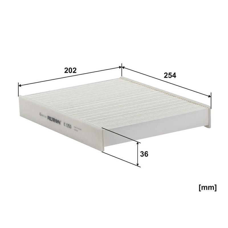 Filter, salongiõhk, FILTRON K 1350