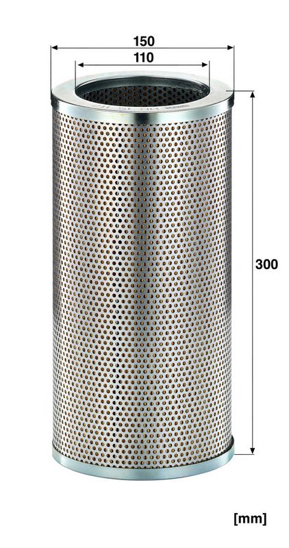 Hydraulisch filter (patroon) past: ADAMS 660, 660 B, 660 PF, 777, 777 PF  ALLIS CHALMERS HD14, HD14C, HD15C, HD15G, HD19, HD41, HD41B  AVELING-BARFORD WXL024  BARBER GREENE 828, CA 60, CB 60