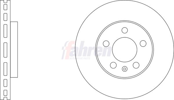 Fahren Brake Disc FBD6952