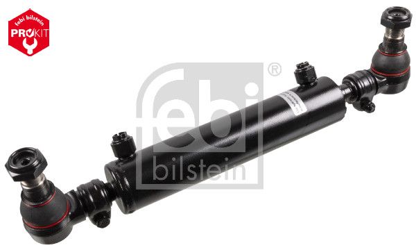 Stuurinrichting demper (lengte535mm, 250mm, met bits) past: RVI KERAX, PREMIUM, PREMIUM 2 04.96-