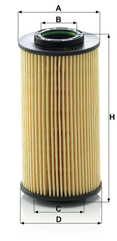 Filtru ulei HU 712/10 x MANN-FILTER