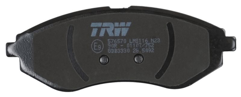 TRW GDB3330 Brake Pad Set, disc brake