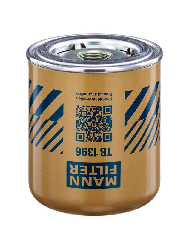 Õhukuivatuspadrun, suruõhusüsteem, MANN-FILTER TB 1396 x
