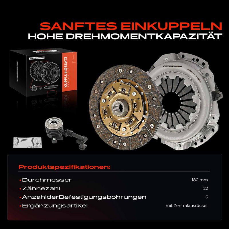 Frankberg 5481FB0030155 Clutch Kit